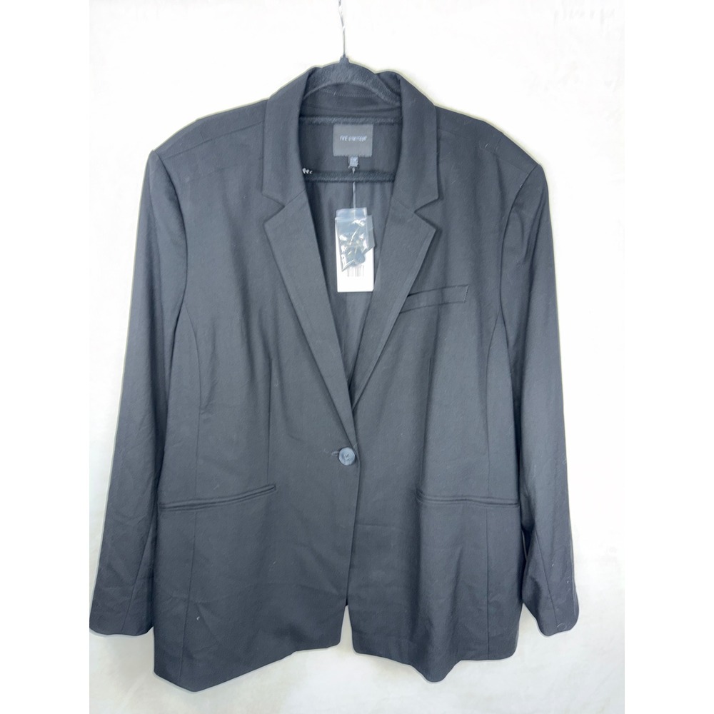 NWT The Limited Modern Essential Yearround Black Blazer Jacket 24W‎
